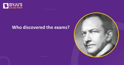 Who Discovered The Exams Origin Of Examination System