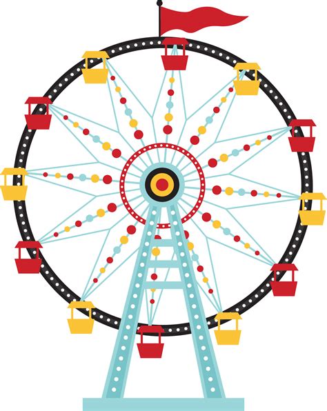 Ferris Wheel Print And Cut File Snap Click Supply Co