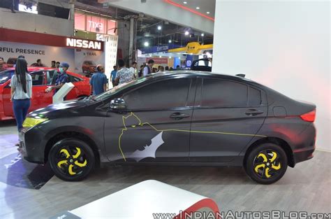 Honda city concept premieres in sydney carscoops. Modified Honda City Batman Edition at NATA Auto Show 2017 ...