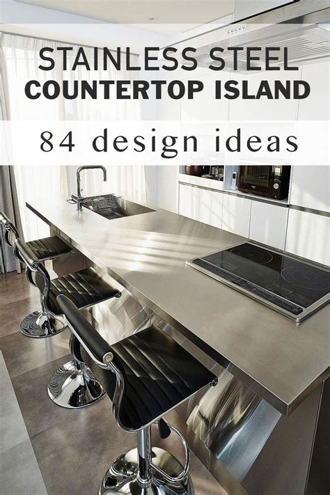 Stainless Steel Countertop Ideas Photos Pros Cons Stainless Steel Countertops White