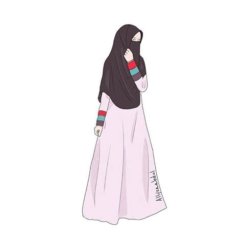 Foto wanita muslimah bercadar cantik. 32+ Gambar Kartun Muslimah Bercadar Fotografer - Miki Kartun