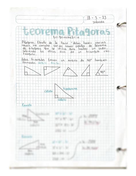 Solution Teorema De Pita Goras Studypool