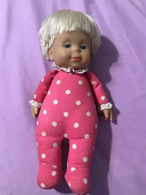 DROWSY DOLL PINK Polka Dot Classic Collection She Talks Mattel 1984