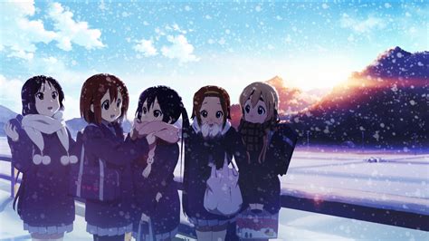 Anime Girls Anime K On Akiyama Mio Hirasawa Yui Nakano Azusa