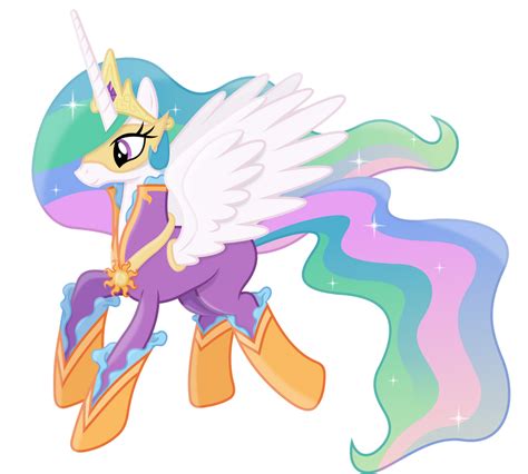 Princess Celestia As A Power Pony By 90sigma On Deviantart