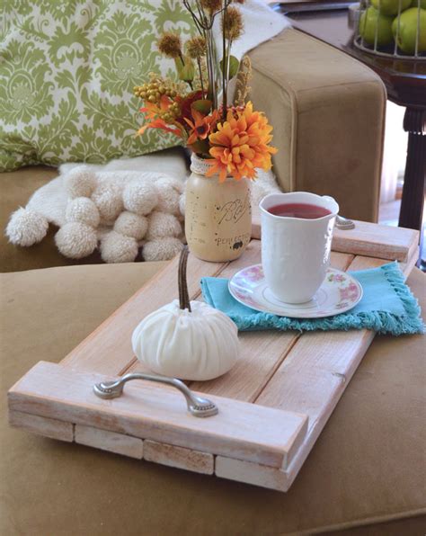 This $3 diy farmhouse tray turned out so good! How to Make a Rustic Wooden Tray - Create and Babble
