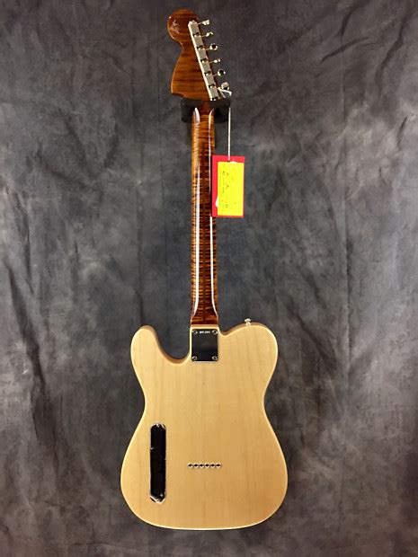 Fender Masterbuilt Telecaster Custom Spalted Maple By Greg Reverb