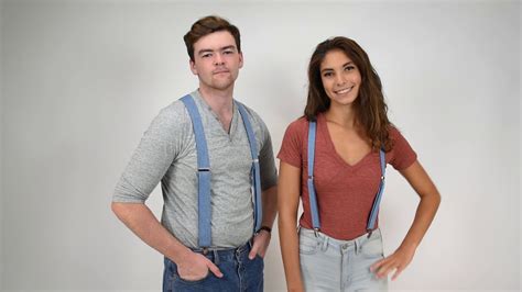 Denim Clip Suspenders YouTube