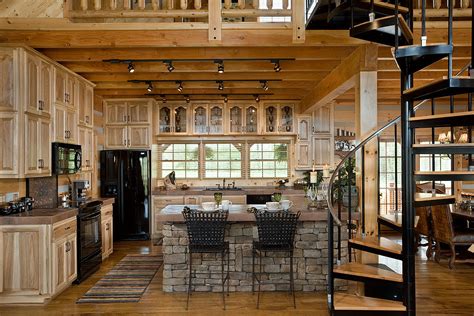 17 Amazing Log Cabin Kitchen Design To Inspire Your Home’s Look