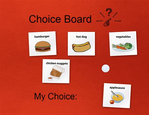 Home / Visual Tools and Supports / Choice Board