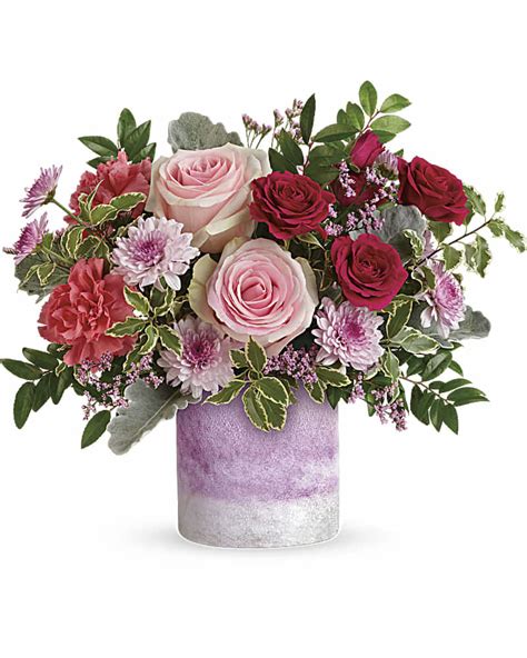 Telefloras Washed In Pink Bouquet In Van Buren Ar Tates Flower