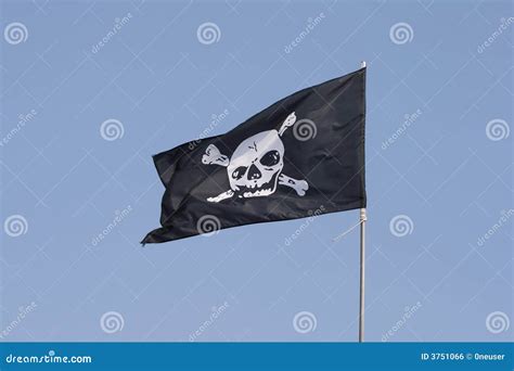 Black Flag Stock Photo Image Of Danger Freebooter Dead 3751066