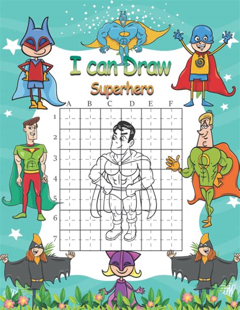 Buy I Can Draw Superhero Learn How To Draw Superhero And Cool Staff