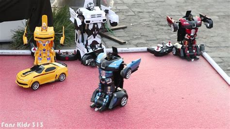 mobil mobilan berubah menjadi robot i mainan anak mobil remot control youtube