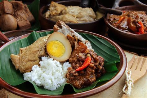 Traditional Food From Indonesia Traditional Food From Indonesia Stock Image