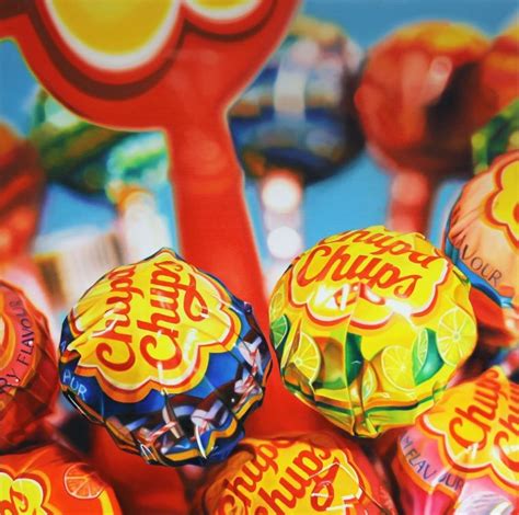 Chupa Chups Food Painting Fine Art