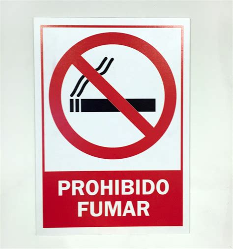 Carteles Prohibido Fumar Carteler A Se Al Tica En Mercado