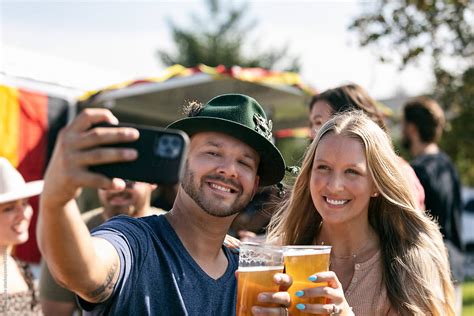 Beer Taking A Selfie At Oktoberfest Del Colaborador De Stocksy Sean Locke Stocksy