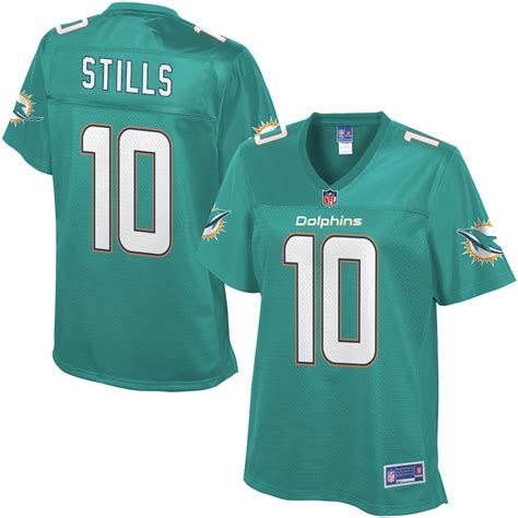 Nfl Pro Line Womens Miami Dolphins Kenny Stills Team Color Jersey
