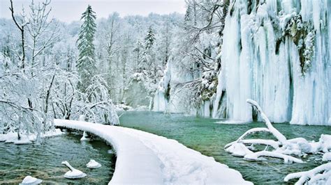 Ski Resort In Plitvice Lakes National Park Croatia
