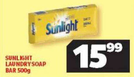 Sunlight Laundry Soap Bar G Offer At Usave