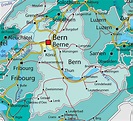 Mapas de Berna - Suíça | MapasBlog
