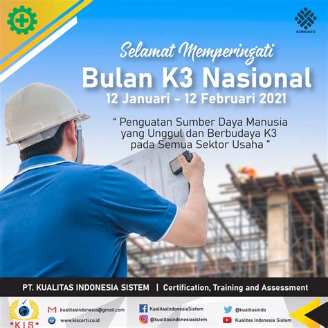 Bulan K3 2021 Pt Kualitas Indonesia Sistem Kis