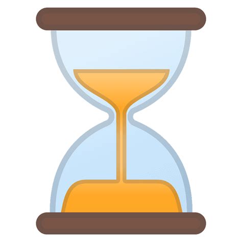Hourglass Not Done Emoji Clipart Free Download Transparent Png