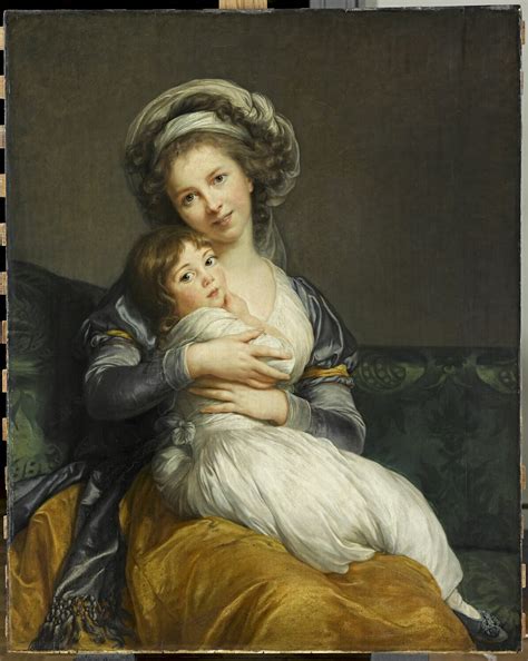 madame vigée le brun et sa fille jeanne lucie louise dite julie 1780 1819 louvre collections