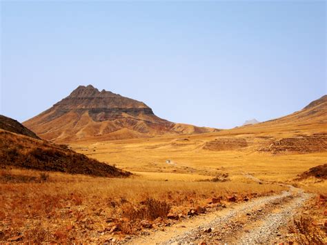 Road Through Drylands Free Stock Photo Public Domain Pictures