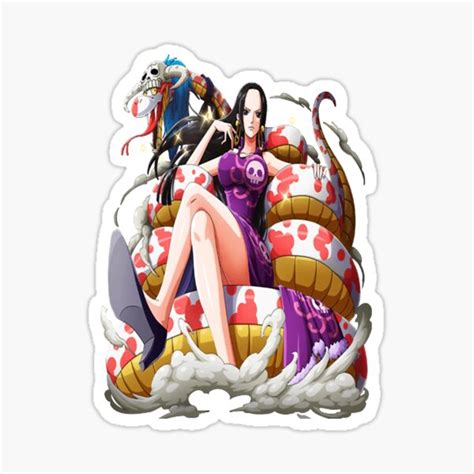 One Piece Boa Hancock Classic Sticker For Sale By Resourceinterna Redbubble