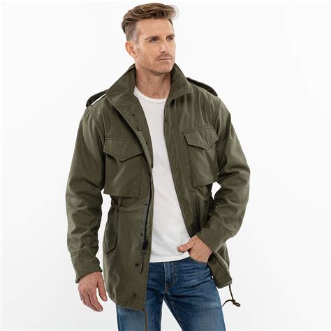 m65 field jacket military coat army mens combat parka liner surplus olive od