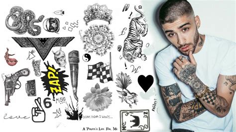 Zayn Malik Tattoo Original Design Zayn Malik Tattoo Sbm Tattoo