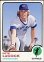 WHEN TOPPS HAD (BASE)BALLS!: NOT REALLY MISSING IN ACTION- 1973 PETE LaCOCK