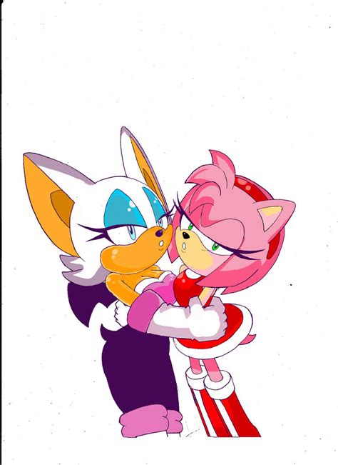 Rouge And Amy Full Color By Dreamcastzx On Deviantart