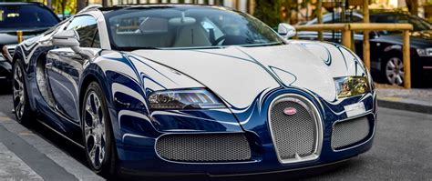 Download Wallpaper 2560x1080 Bugatti Veyron Grand Sport Sportcar