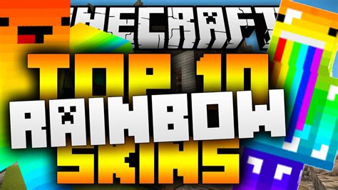 Top 10 Minecraft Rainbow Skins 112 Best Minecraft Skins