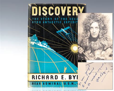 Discovery Antarctic Expedition Richard Byrd First Edition Signed