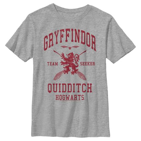 Boys Harry Potter Gryffindor Quidditch Team Seeker Graphic Tee