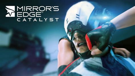 Mirror S Edge Catalyst Aggressive Combat And Parkour Gameplay Youtube