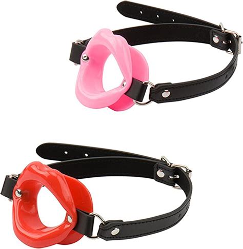 Hot T Slave Bdsm Bondage Strap Lips O Ring Gag Fetish Silicone Open Mouth Gag