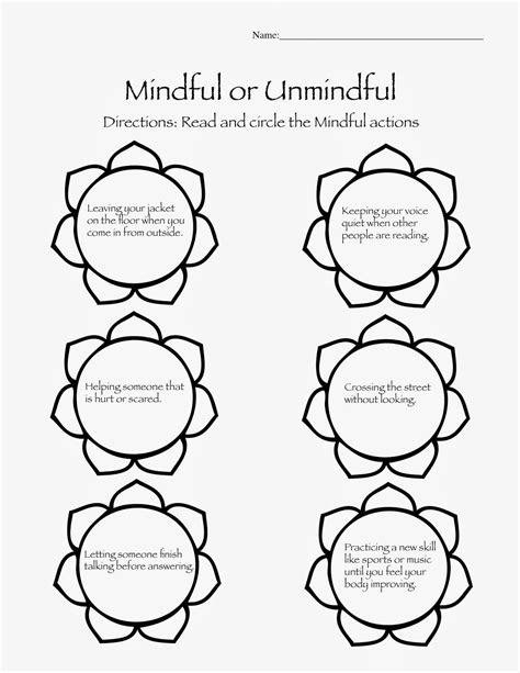 18 Mindfulness Games Worksheets And Activities For Kids