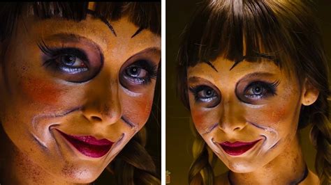 Annabelle Halloween Makeup Transformation Diy Makeup Hacks By