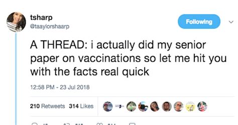 high school senior breaks down importance of vaccinations in viral thread