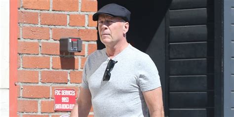 Bruce Willis Takes A Break From Filming ‘die Hard 6′ In La Bruce