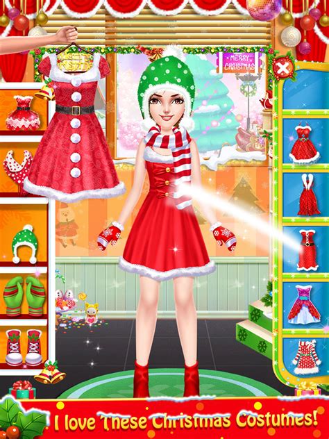 Christmas Salon Makeover And Dressup Game For Girls Android Download