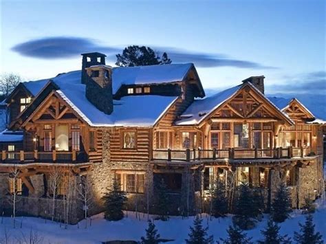 Beaver Creek Colorado Luxury Log Mansion Mansions Mountain Dream