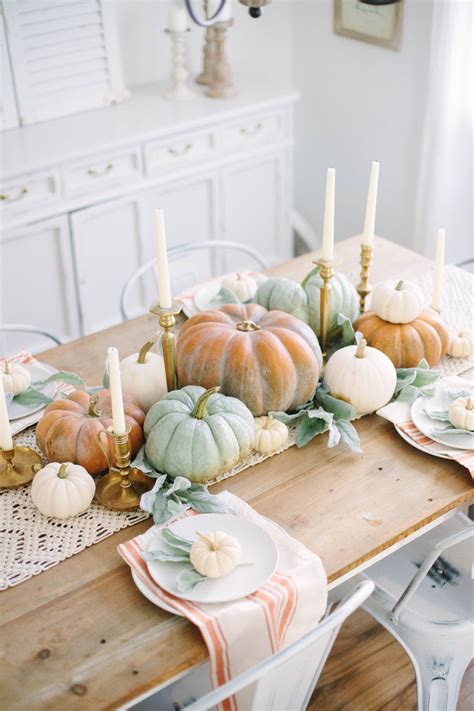 Pumpkin Table Decorations