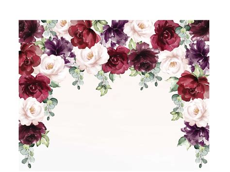 100 Burgundy Flower Wallpapers