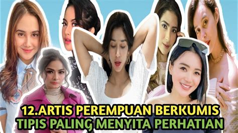 Deretan Artis Cantik Indonesia Berkumis Tipis Yang Sering Curi